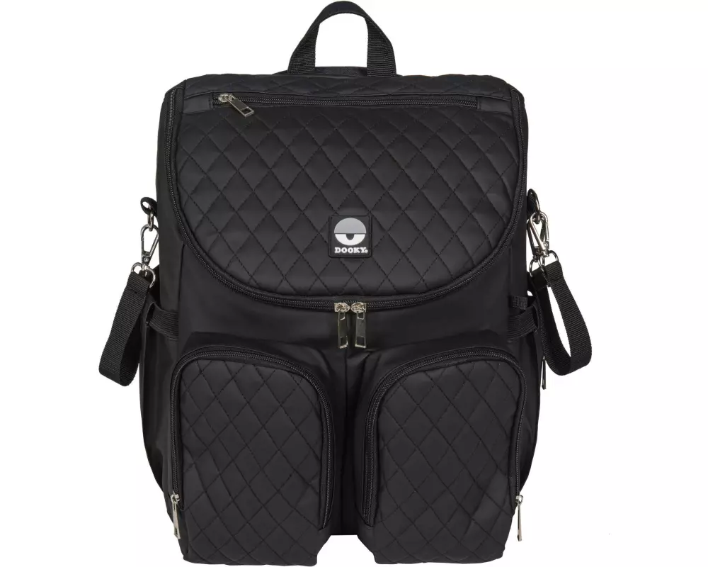 Dooky Wickelrucksack 2in1 Schwarz