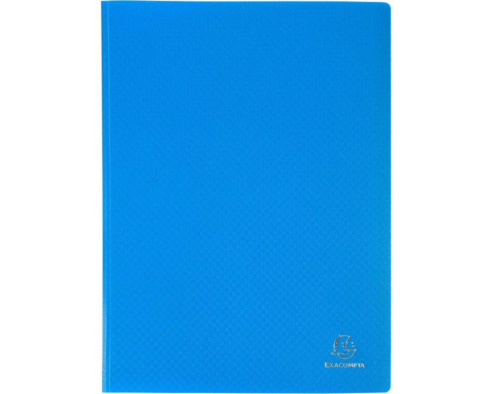 EXACOMPTA Sichtbuch A4 8562E blau 60 Taschen