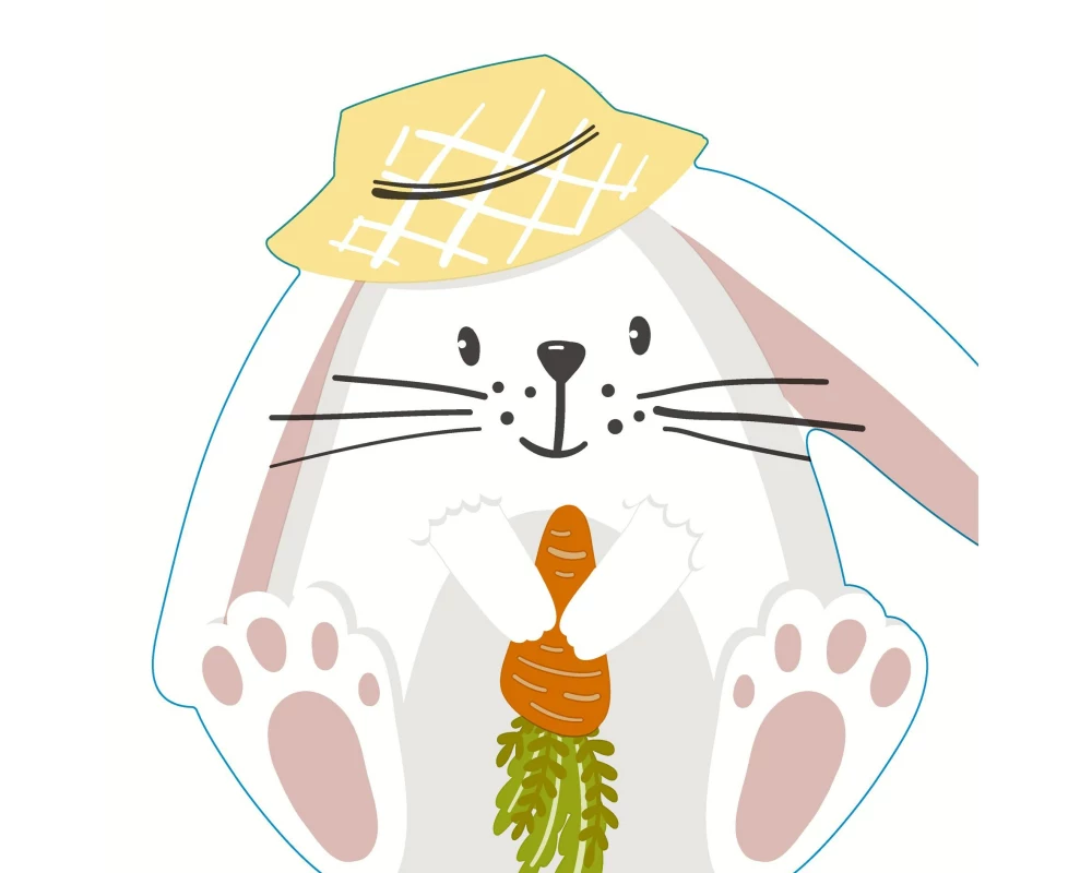 Paper + Design Papierservietten Spring Bunny 33 cm x 33 cm, 12 Stück