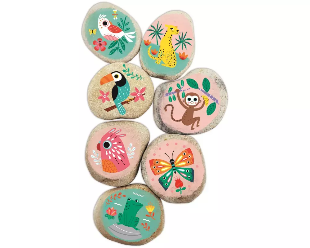 Janod Bastelset Steine zum Bemalen