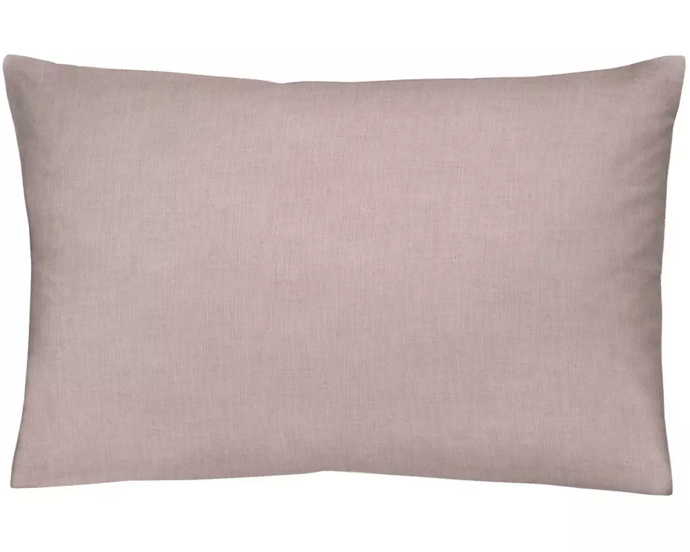 Home Fashion Kopfkissenbezug Halbleinen Mauve, 65 x 100 cm