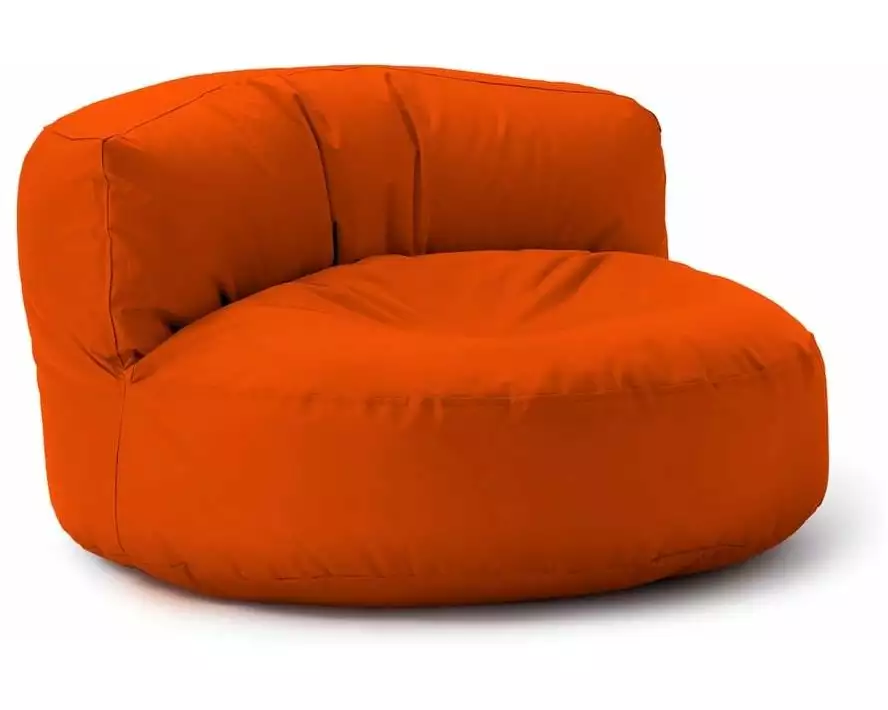 Lumaland Sitzsack-Sofa, 320 l Polyester (PES), Orange