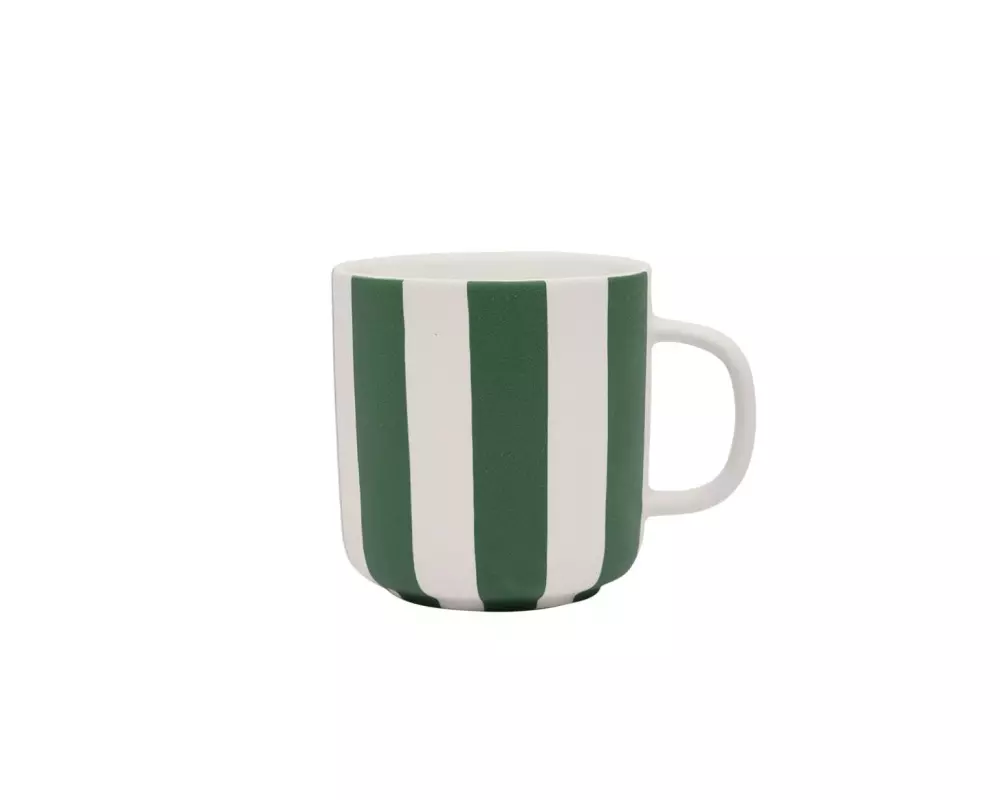 OYOY Teetasse Toppu 350 ml, 1 Stück, Grün/Offwhite