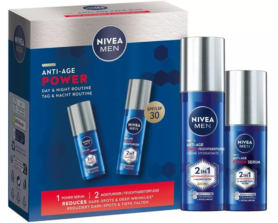 NIVEA MEN Gesichtsserum Anti-Age Power Set