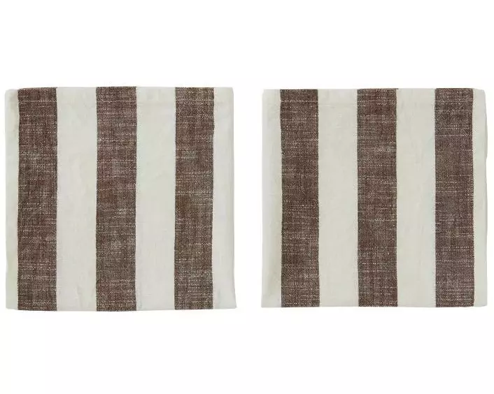 OYOY Stoffserviette Striped 45 cm x 45 cm, 2 Stück