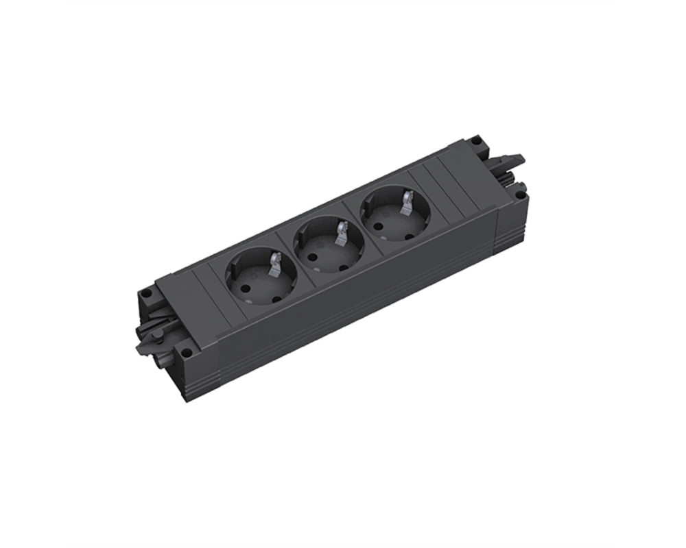 BACHMANN STEP BASE 3xCEE7/3 GST18, schwarz