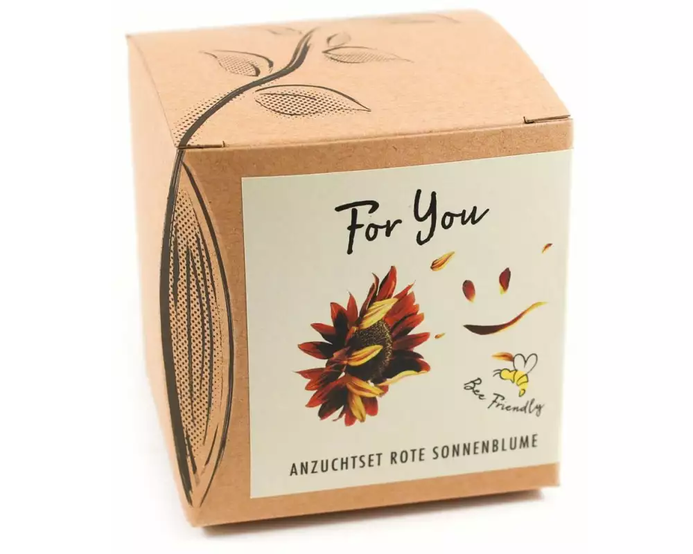 Naturkraftwerk Anzuchtset For You mit Sonnenblume Abendrot