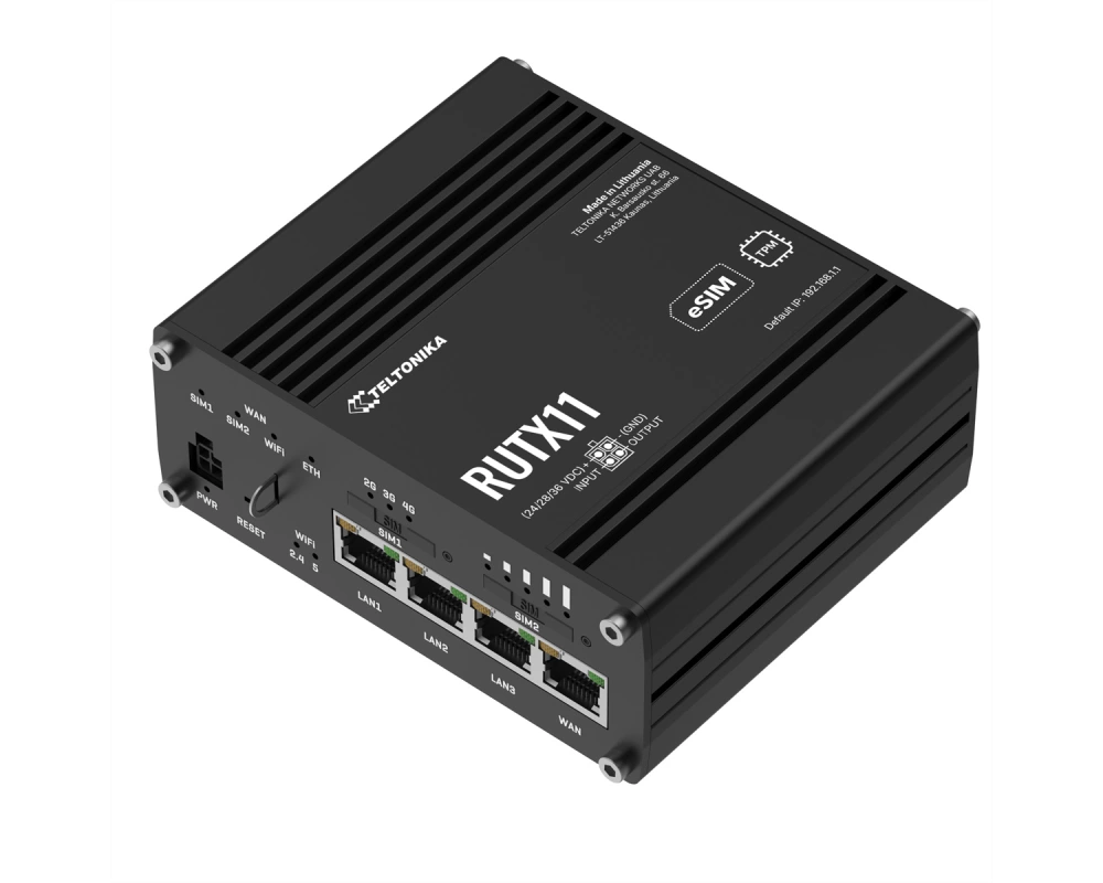 TELTONIKA RUTX11 4G Router eSIM