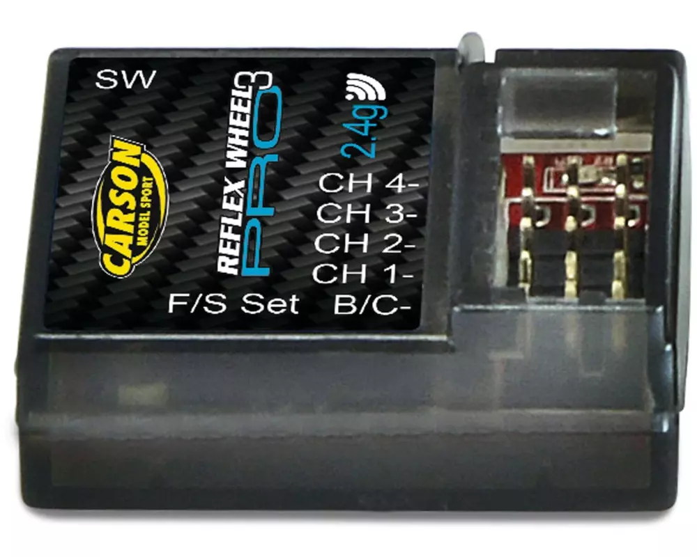 Carson Empfänger Reflex Wheel PRO 3 4 Kanäle