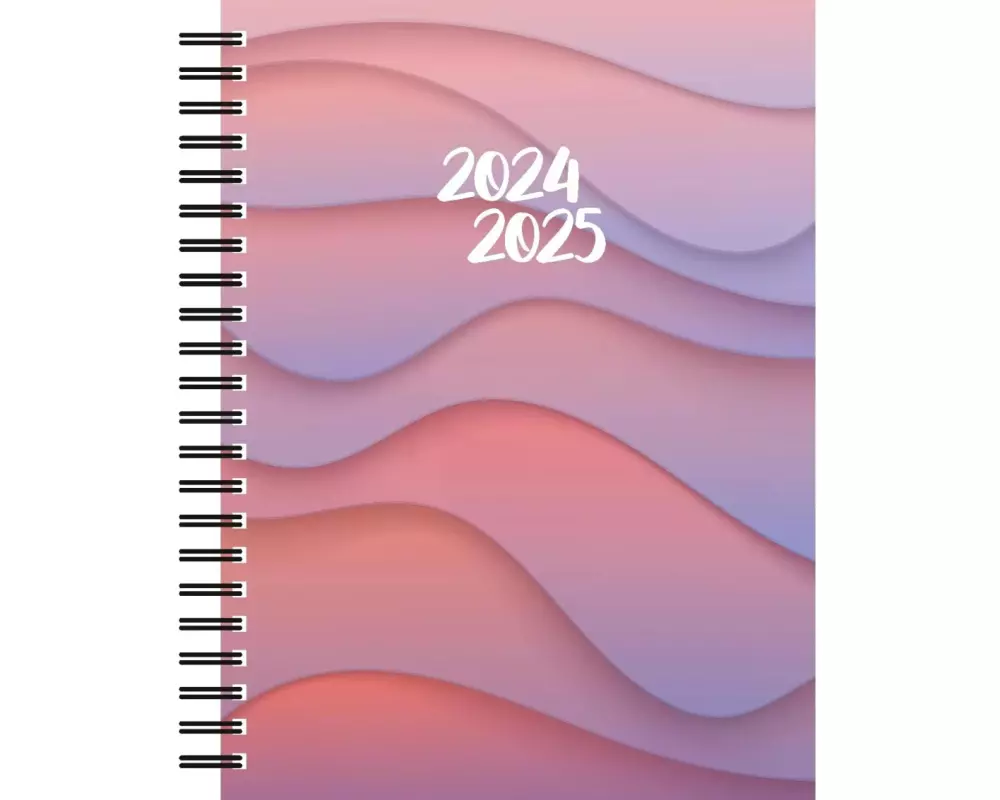 Herlitz Schulagenda Ecoline Wave Rosa, A5