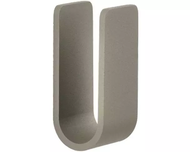 Zone Denmark Wandhaken Ume 3.5 x 3.4 x 8 cm, Taupe