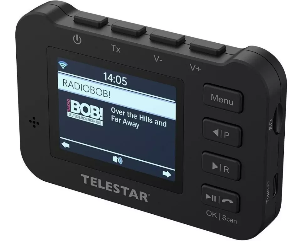 Telestar TOP CAR 2 DAB+, Bluetooth, Akku