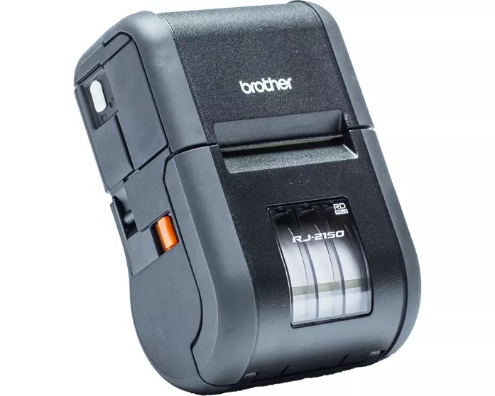 Brother RJ-2150 POS printer 203 x 203 DPI Verkabelt & Kabellos Thermodirekt Mobiler Drucker