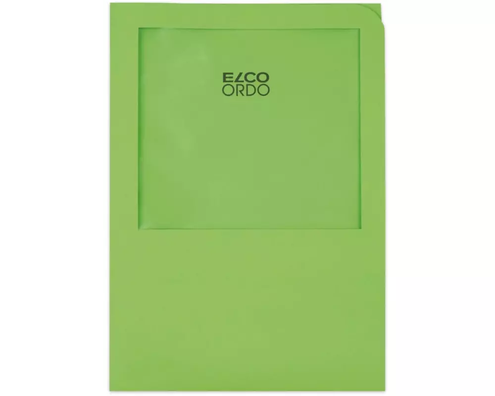 ELCO Sichthülle Ordo Transport Grün, 100 Stück