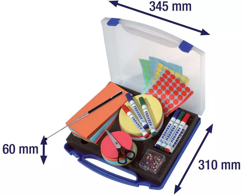 Franken Moderationskoffer Mini 1100-teilig