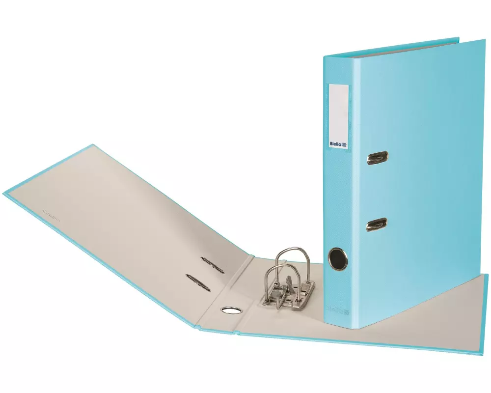 Biella Ordner Plasticolor A4 4 cm, Hellblau