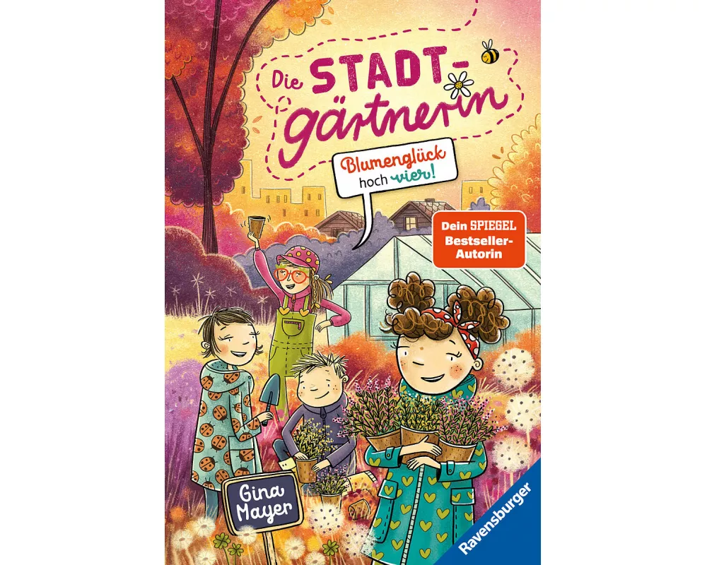 Die Stadtgärtnerin, Band 3 - Blumenglück hoch vier!