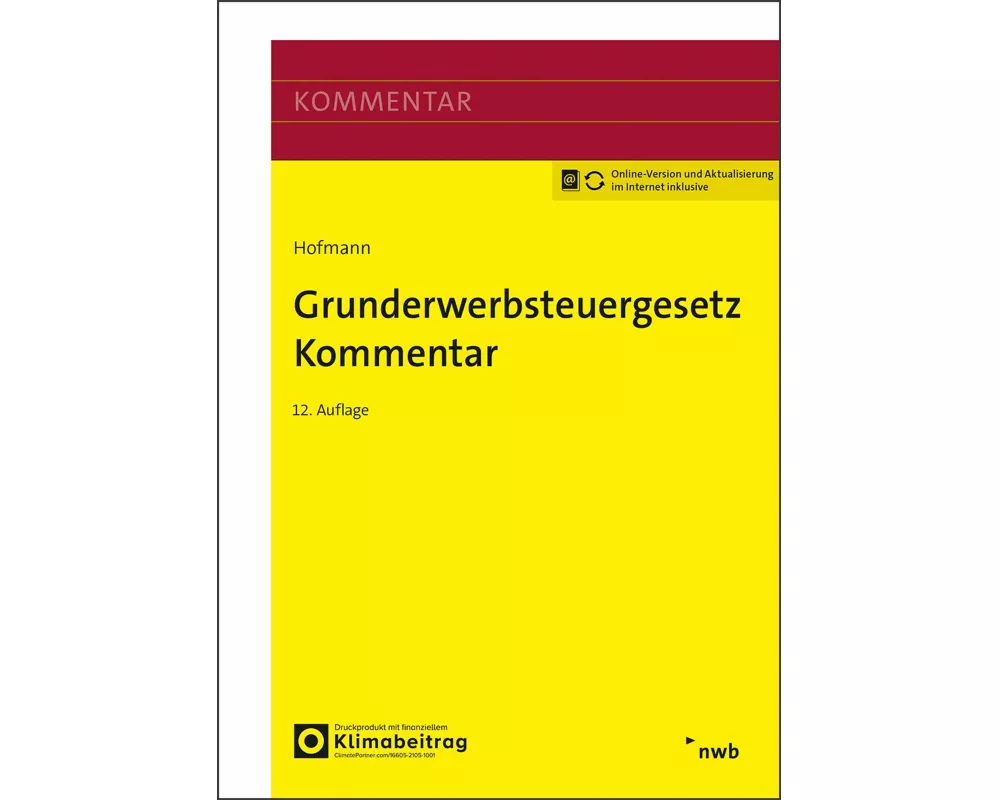 Grunderwerbsteuergesetz Kommentar