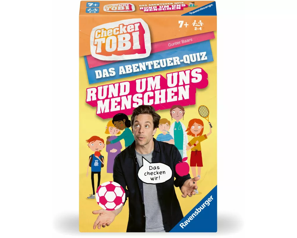 Checker Tobi: Rund um uns Menschen - Reisespiel ab 7 Jahre