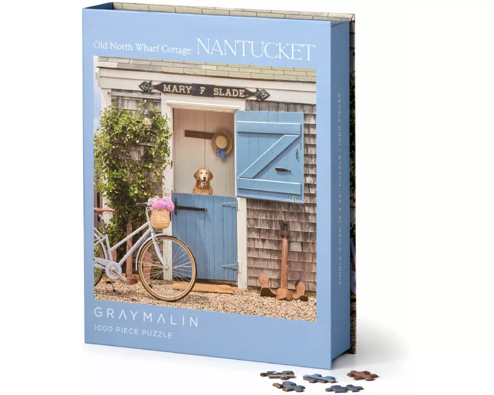 Gray Malin Nantucket 1000 Piece Book Box Puzzle