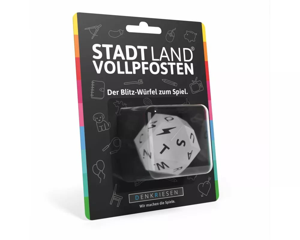 DENKRIESEN - STADT LAND VOLLPFOSTEN - Würfel