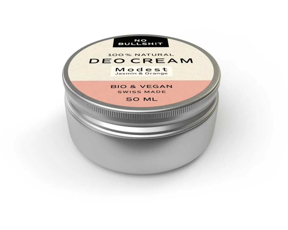 NO BULLSH!T Deo Cream Modest 50 ml