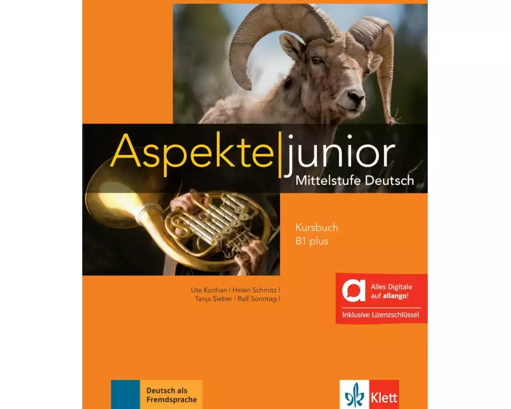 Aspekte junior B1 plus – Hybride Ausgabe allango