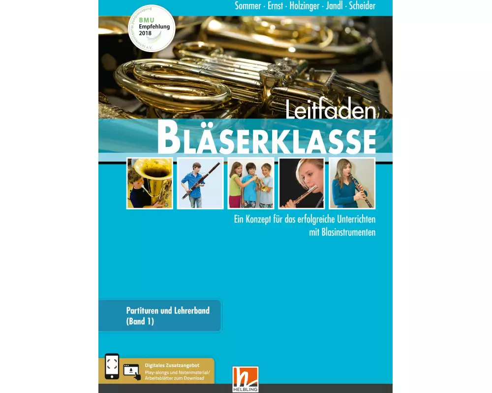 Leitfaden Bläserklasse. Lehrerband 1 und 2