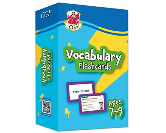 Vocabulary Flashcards for Ages 7-9