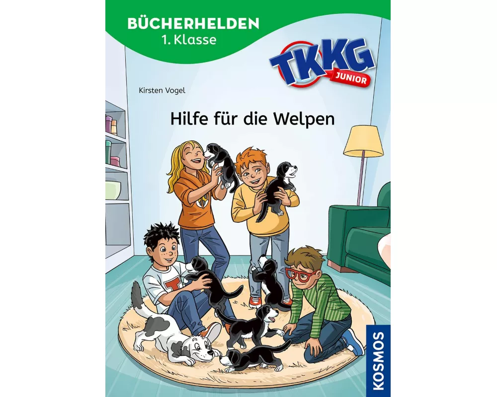 TKKG Junior, Bücherhelden 1. Klasse, Hilfe für die Welpen