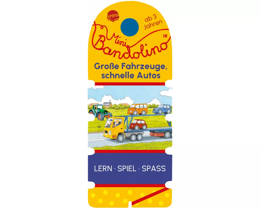 Mini Bandolino. Große Fahrzeuge, schnelle Autos