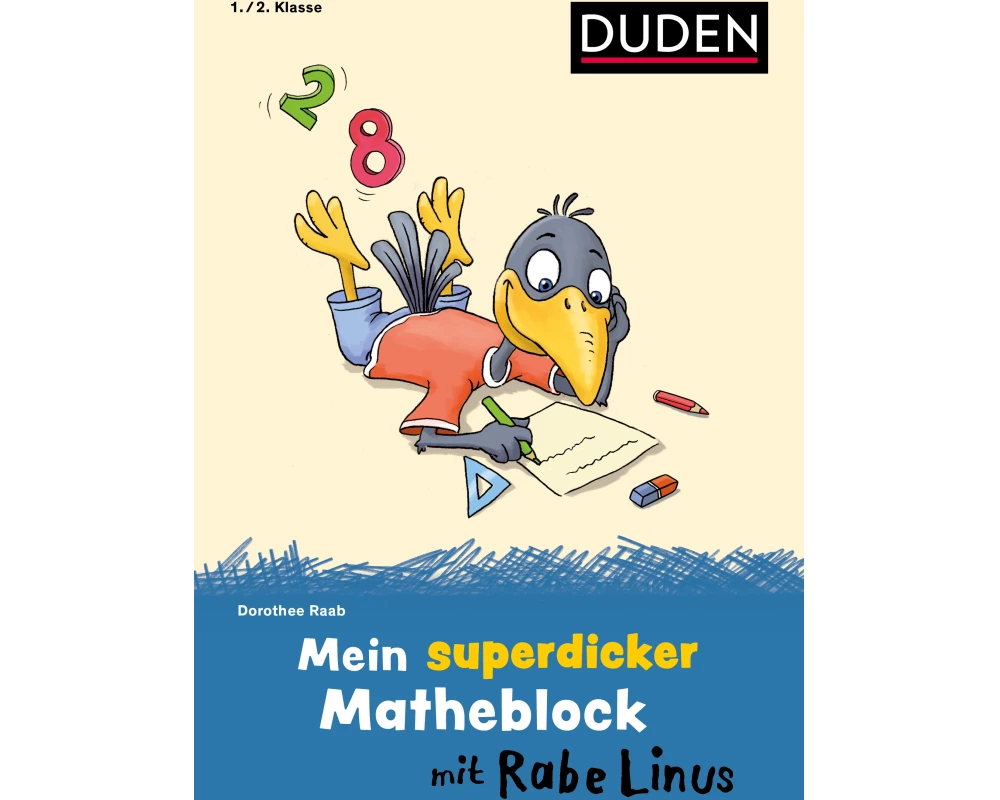 Mein superdicker Matheblock mit Rabe Linus