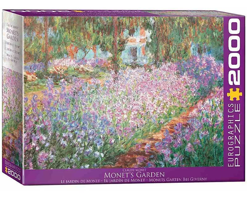 Puzzle 2000 Teile - Monet C: Monet's Garden by Claude Monet