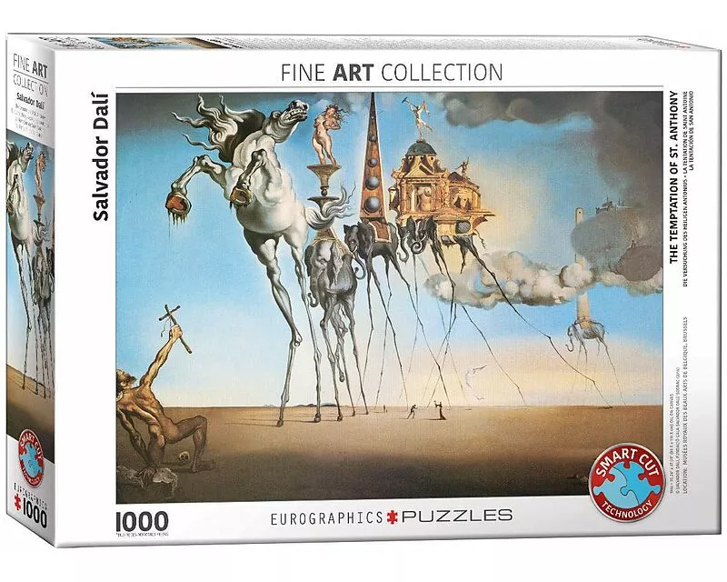 Puzzle 1000 Teile - Dali S: The Temptation of St. Anthony
