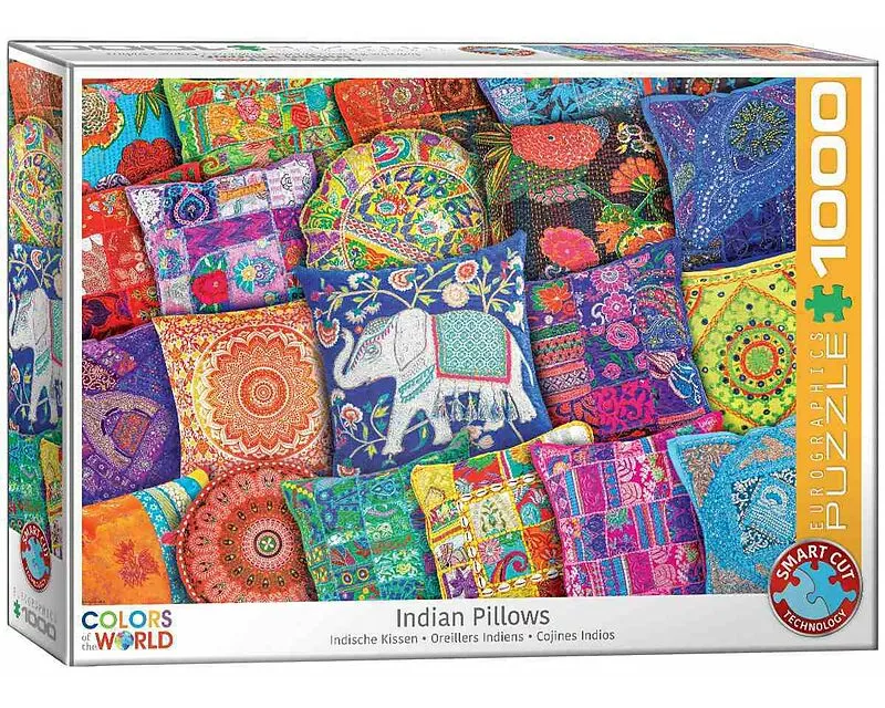 Puzzle 1000 Teile - Indian Pillows