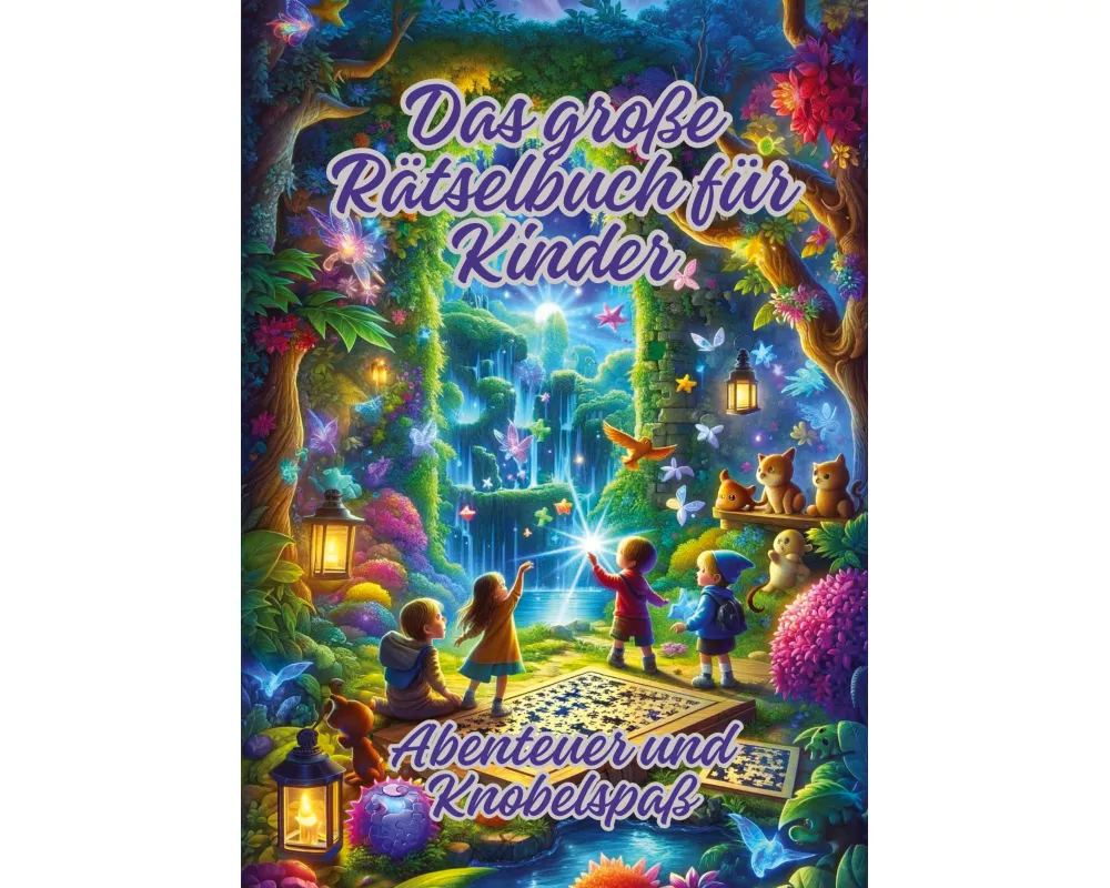 Das große Rätselbuch für Kinder