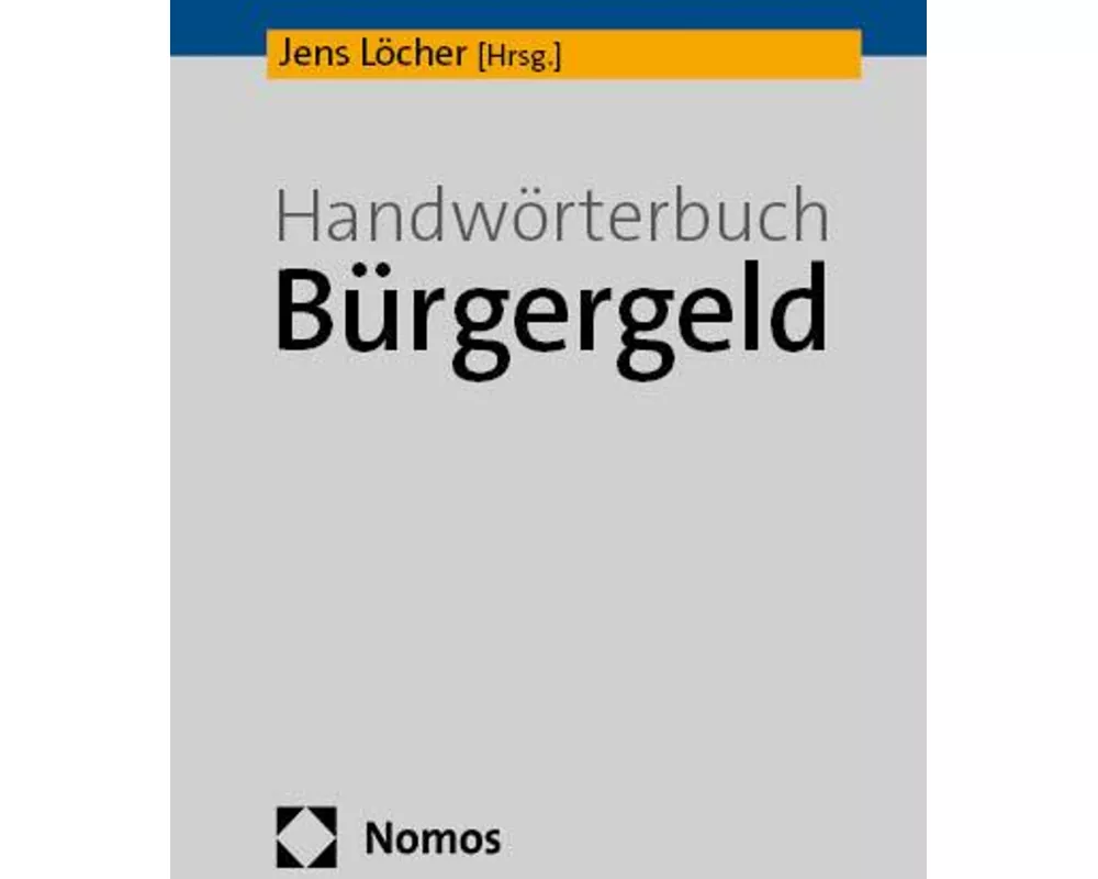Handwörterbuch Bürgergeld