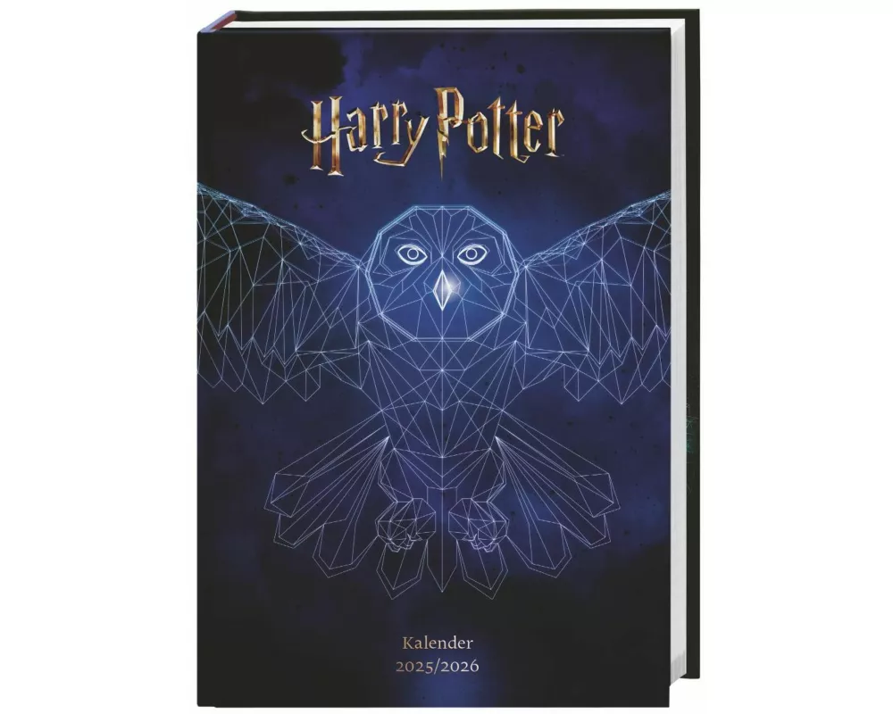 Harry Potter Schülerkalender A5 2026 - 17 Monate ab August 2025