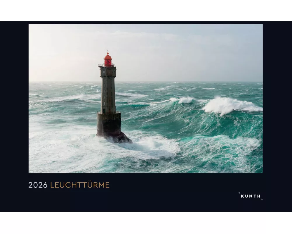Leuchttürme - KUNTH Wandkalender 2026