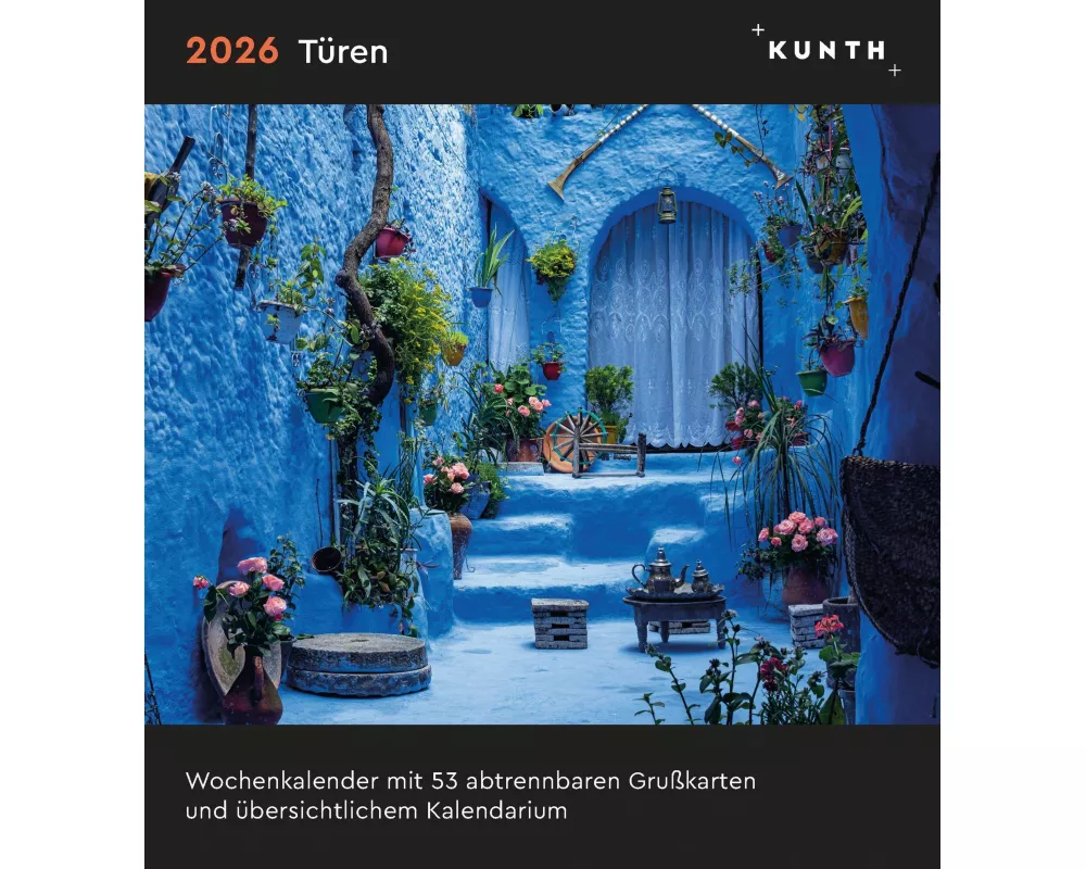 Türen - KUNTH Postkartenkalender 2026