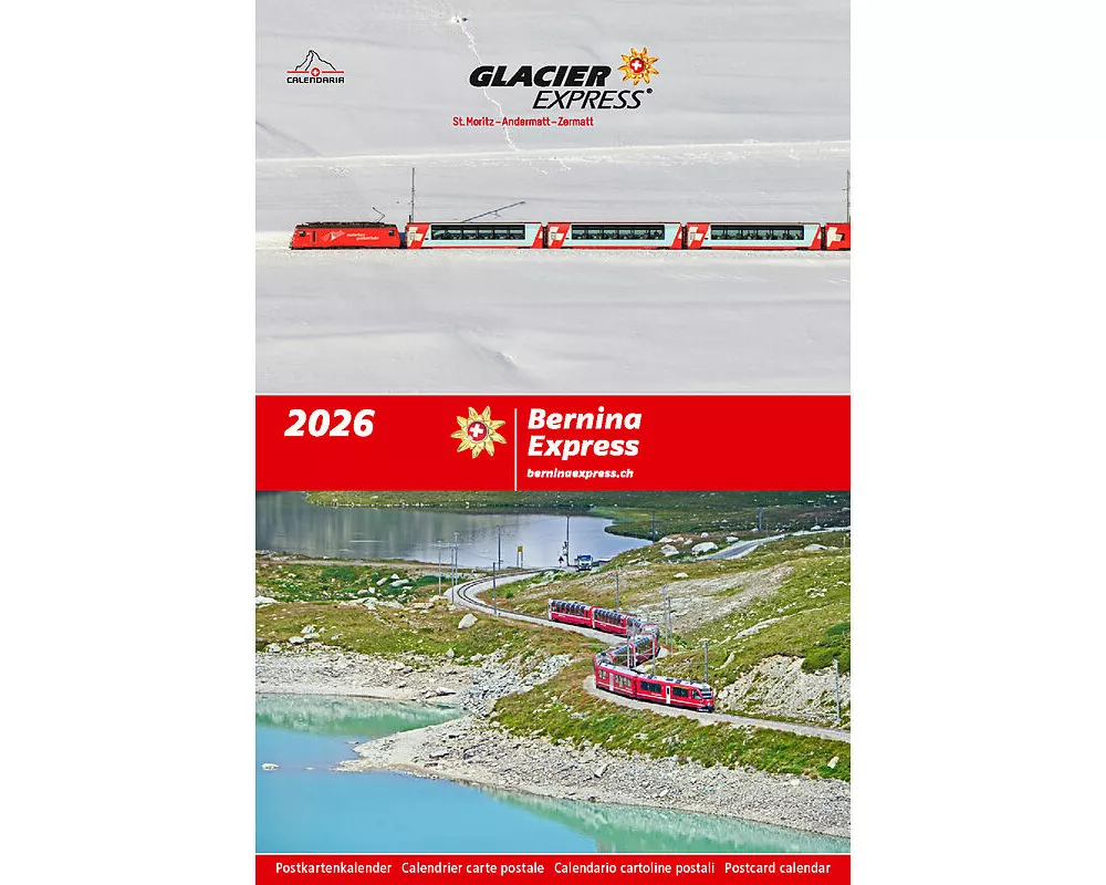 Glacier und Bernina Express 2026