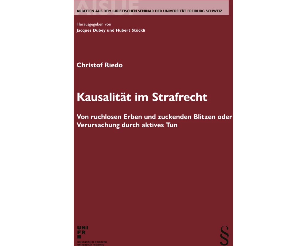 Kausalität im Strafrecht