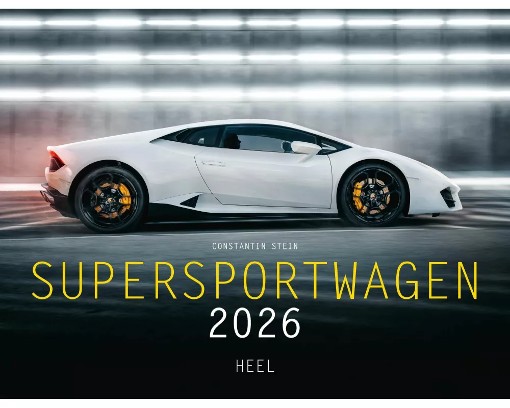 Supersportwagen Kalender 2026 Eintragkalender