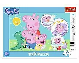 Rahmen-Puzzle 15 Teile – Peppa Pig