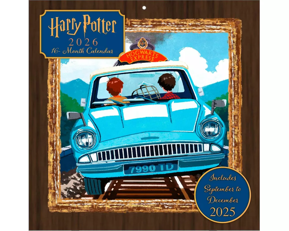 Pyramid - HARRY POTTER (CLASSIC) 2026 – Broschürenkalender 30×30 cm mit Hogwarts-Motiven aus den Filmen – Wandkalender für Fans der Wizarding World