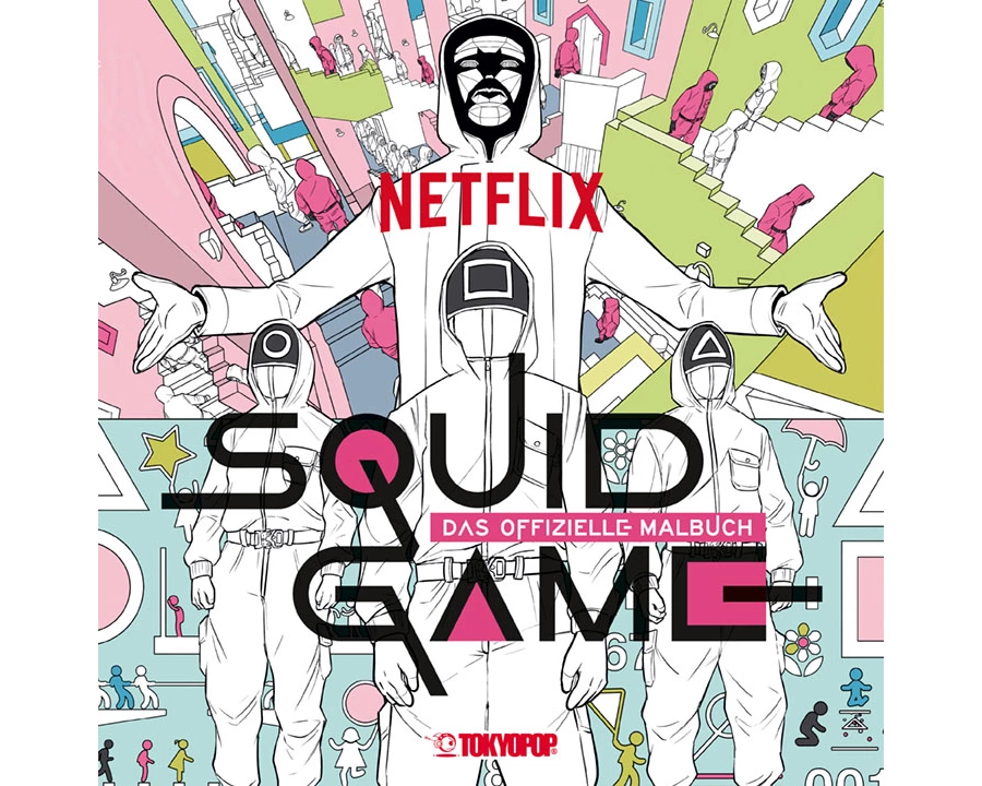 Squid Game: Das offizielle Malbuch