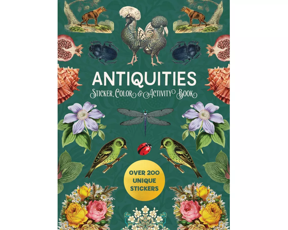 Antiquities Sticker, Color & Activity Book
