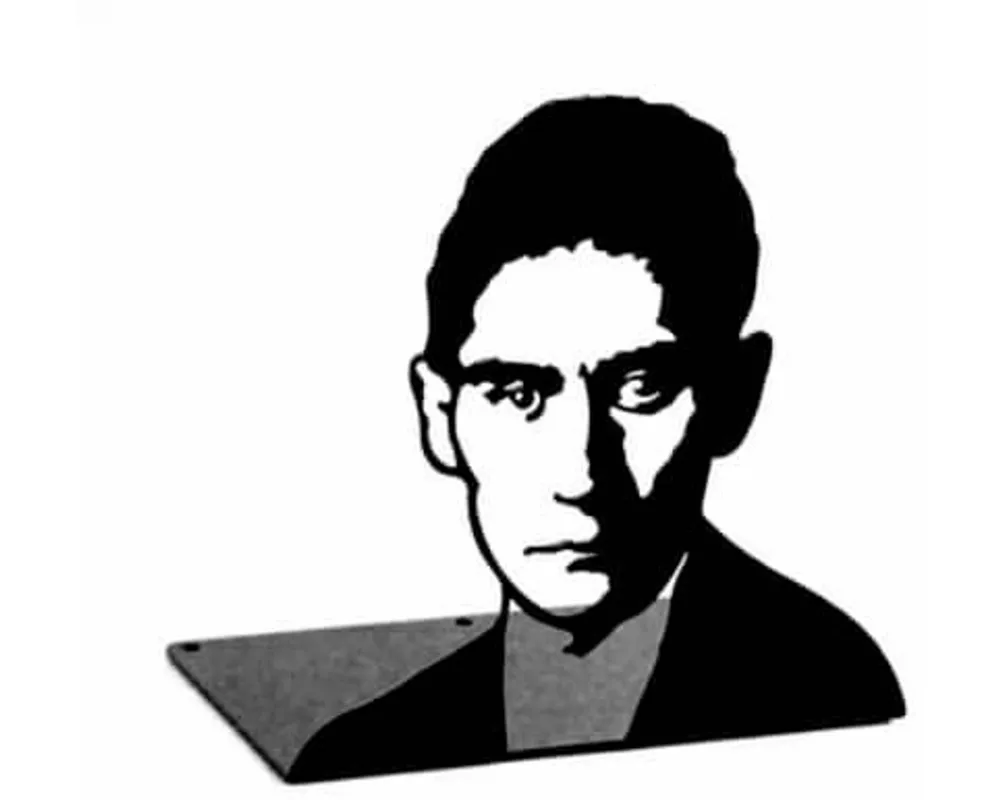 Franz Kafka. Buchstütze