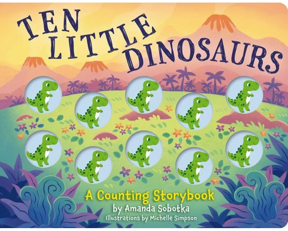 Ten Little Dinosaurs
