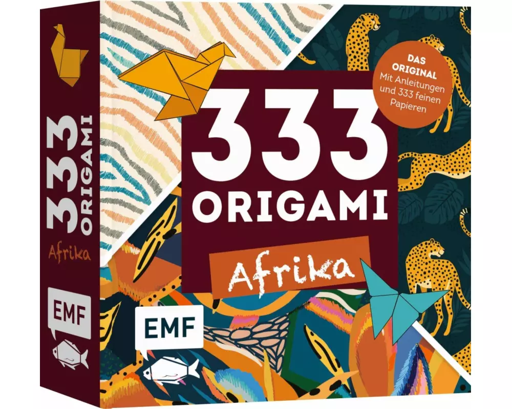 333 Origami – Faszination Afrika – Farbenfrohe Papiere falten